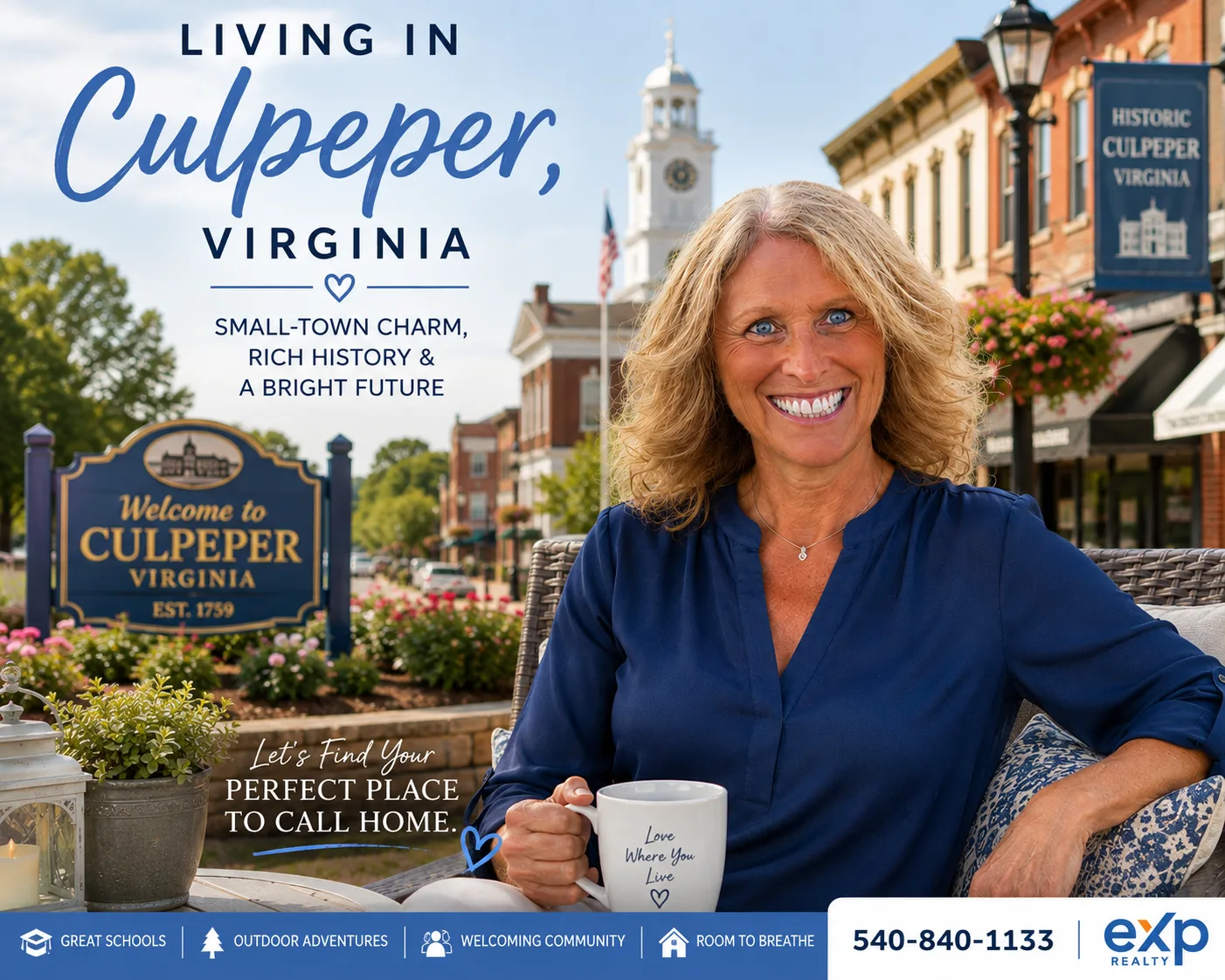 Scenic view of Culpeper, Virginia