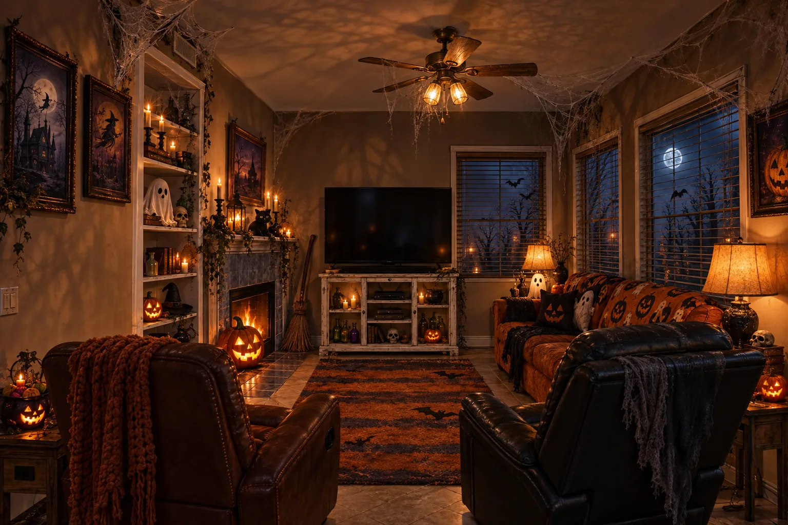Halloween photo at the 28282 Cedar Ln home in Saugus, photo 7 of 10