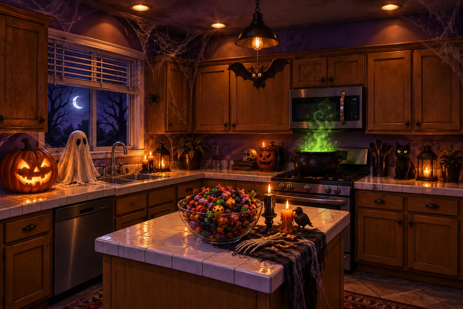 Halloween photo at the 28282 Cedar Ln home in Saugus, photo 5 of 10