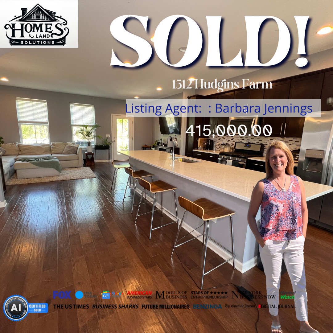 Hudgins SOLD — property sold success graphic