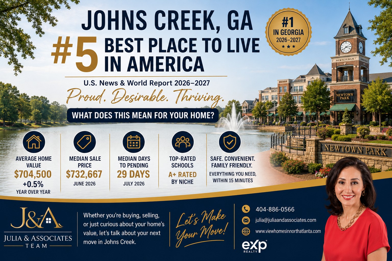 Johns Creek Just Landed a Top 5 Spot in the Country