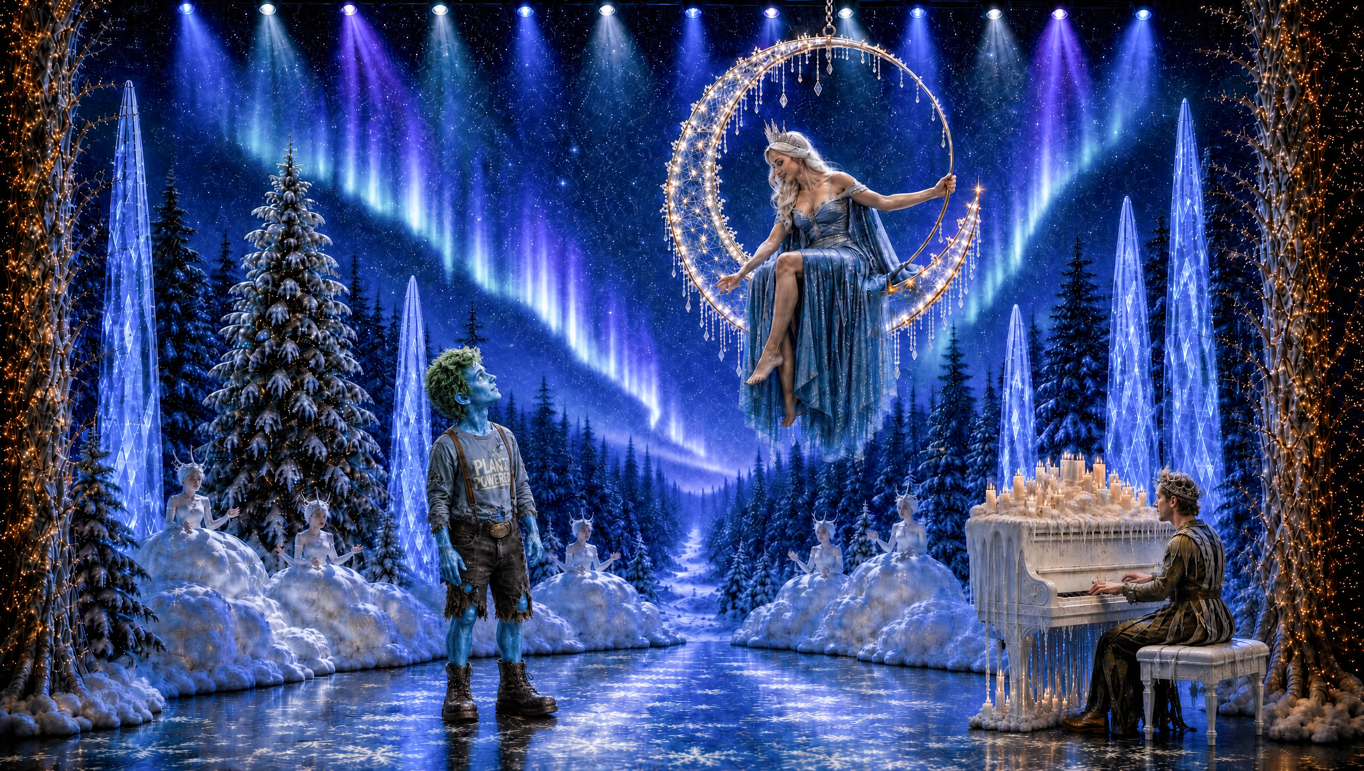 A scene from the JOIE 2026 holiday experience at Callanwolde