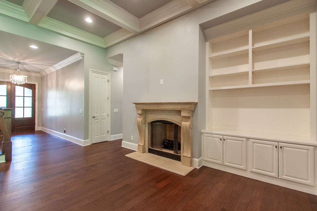 Primary bedroom with private sitting room