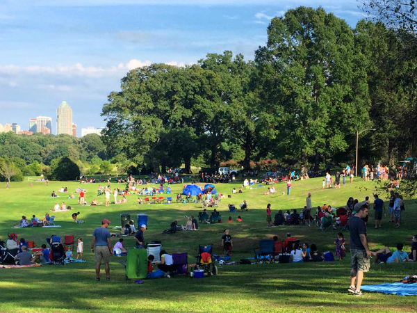 Dorothea Dix Park - Raleigh's Central Park with skyline views and expansive green fields