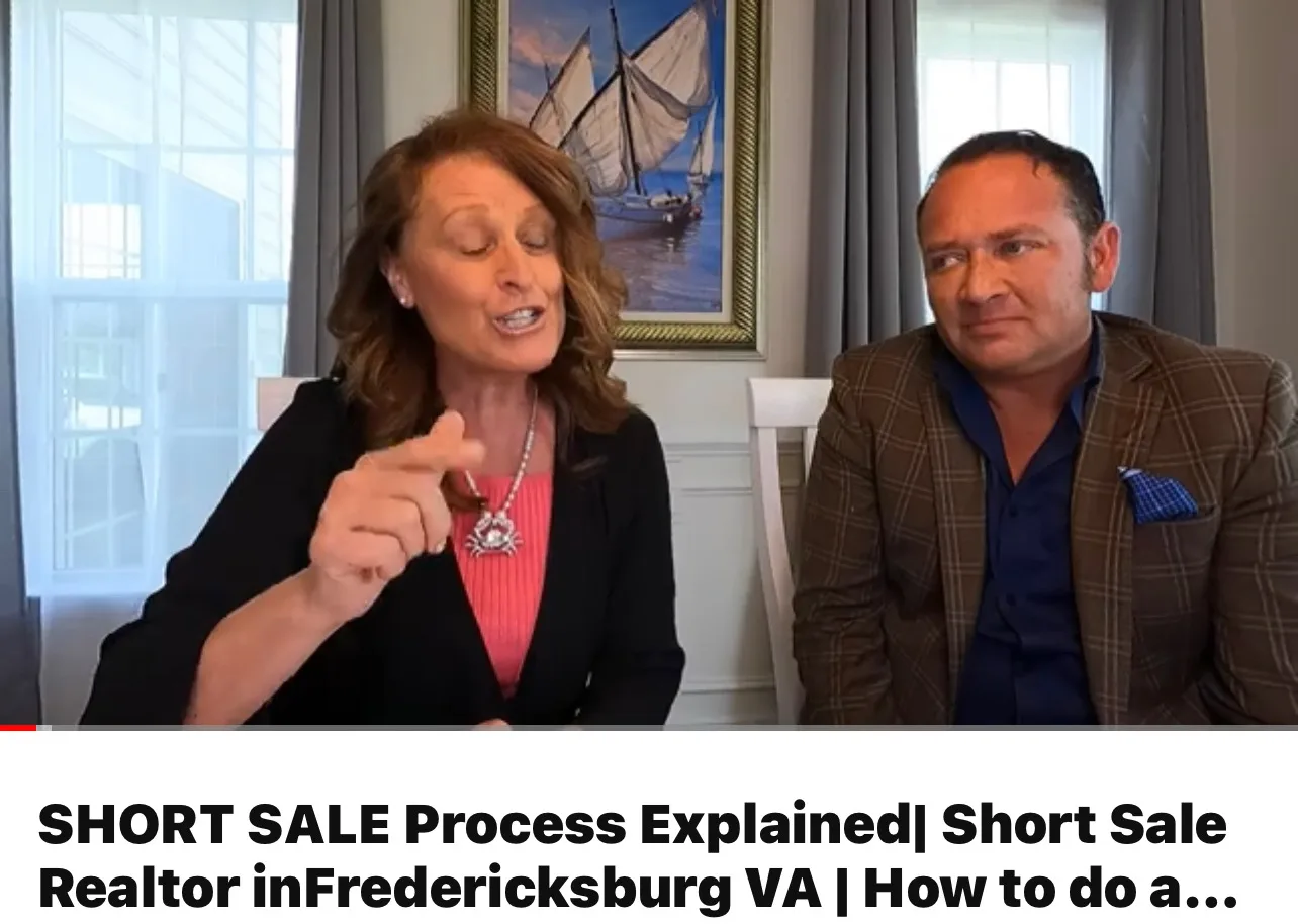 Short sale home Barbara Jennings helped close in the Fredericksburg region