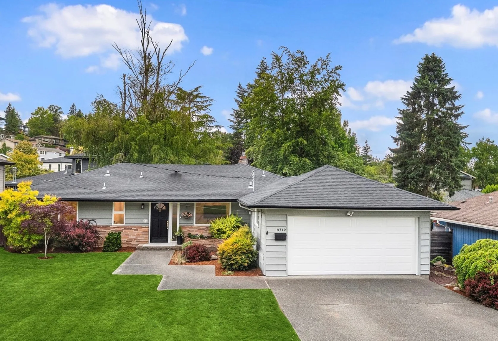 The Mercerwood rambler home featured in the walkthrough video