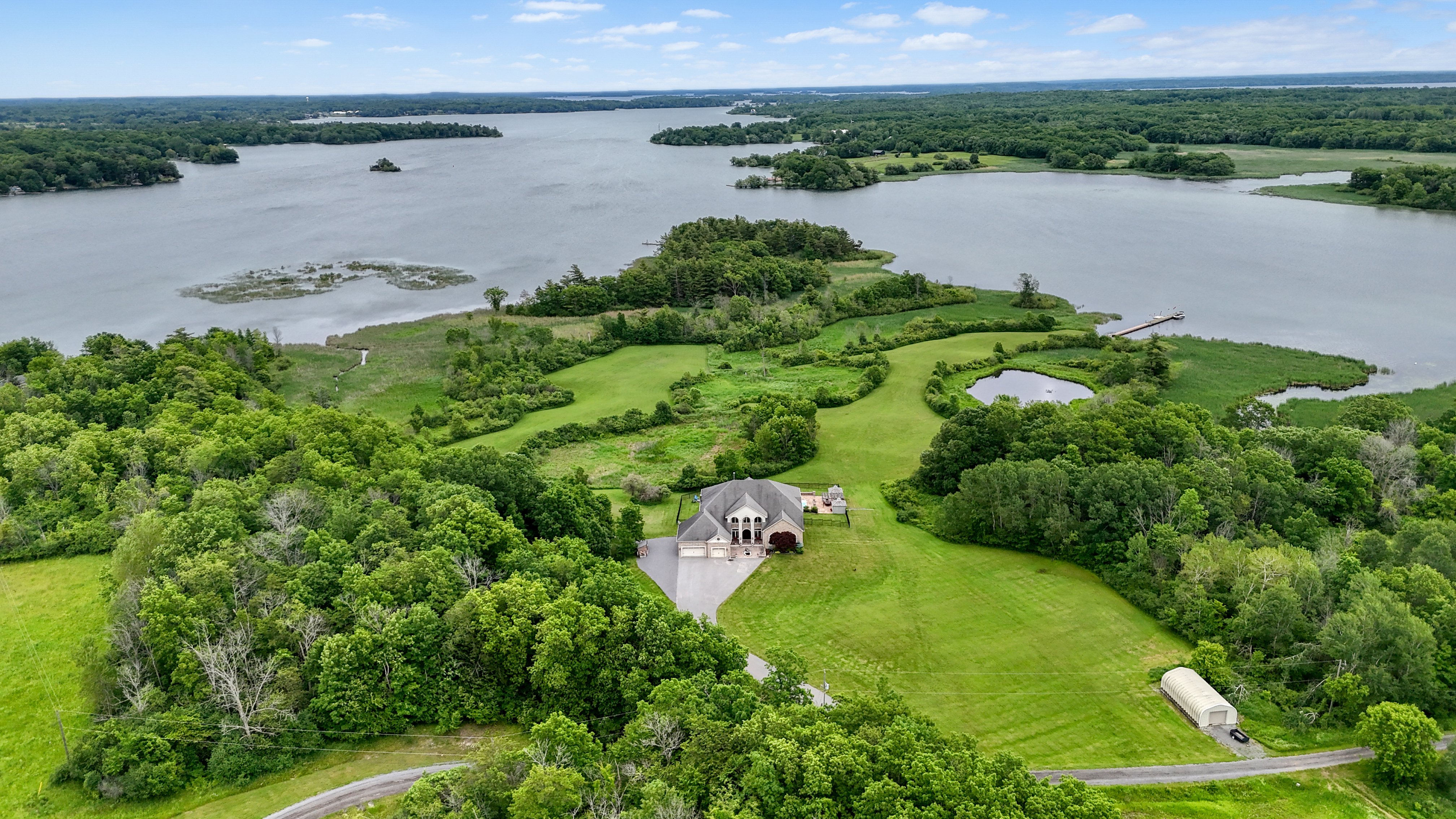 1190 Byrne Point Road - Luxury Waterfront Estate in Frontenac Islands