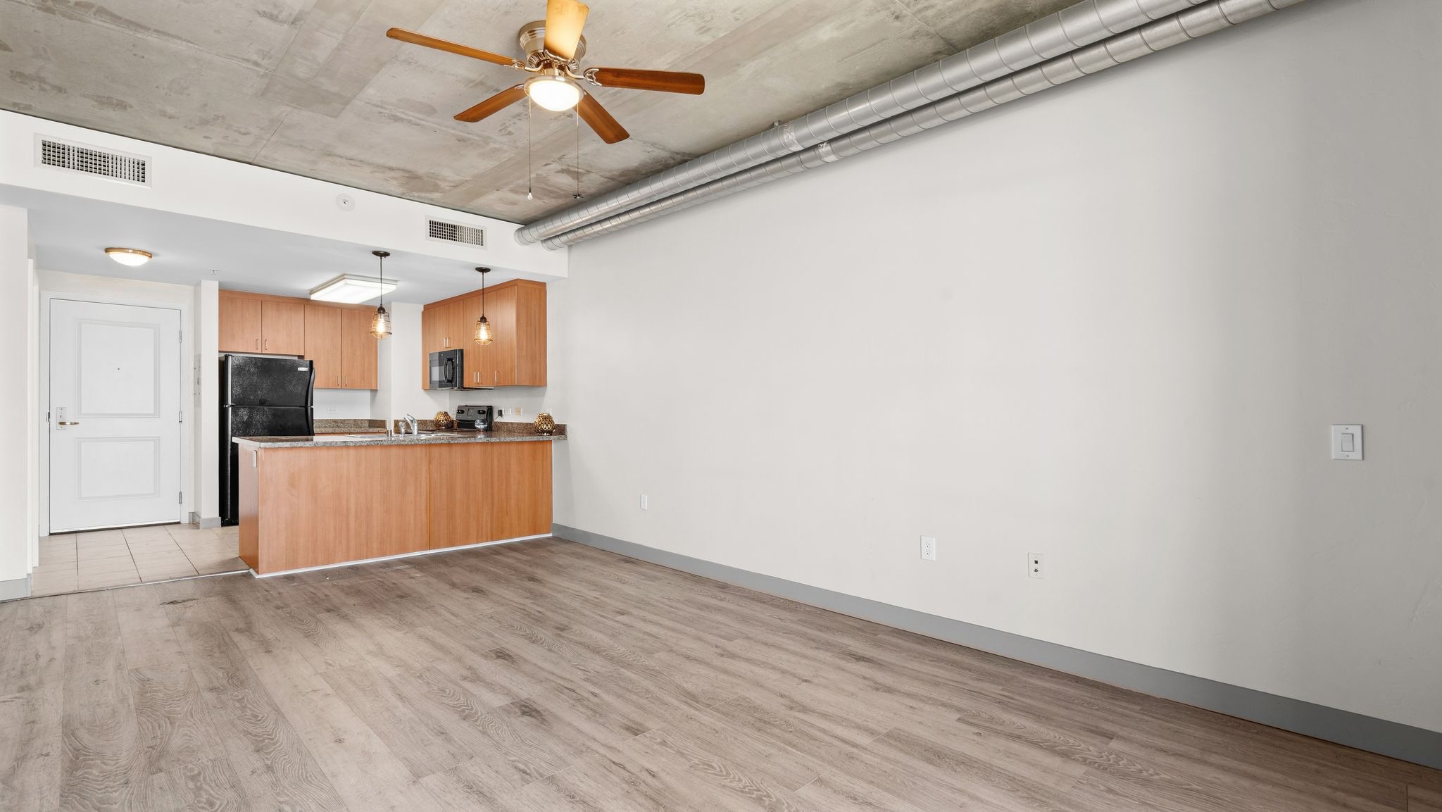 Downtown San Diego urban living interior
