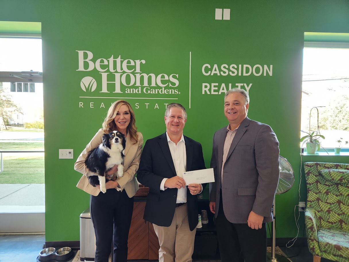 Peoples Security Bank & Trust team at the Better Homes and Gardens Real Estate Cassidon Realty office