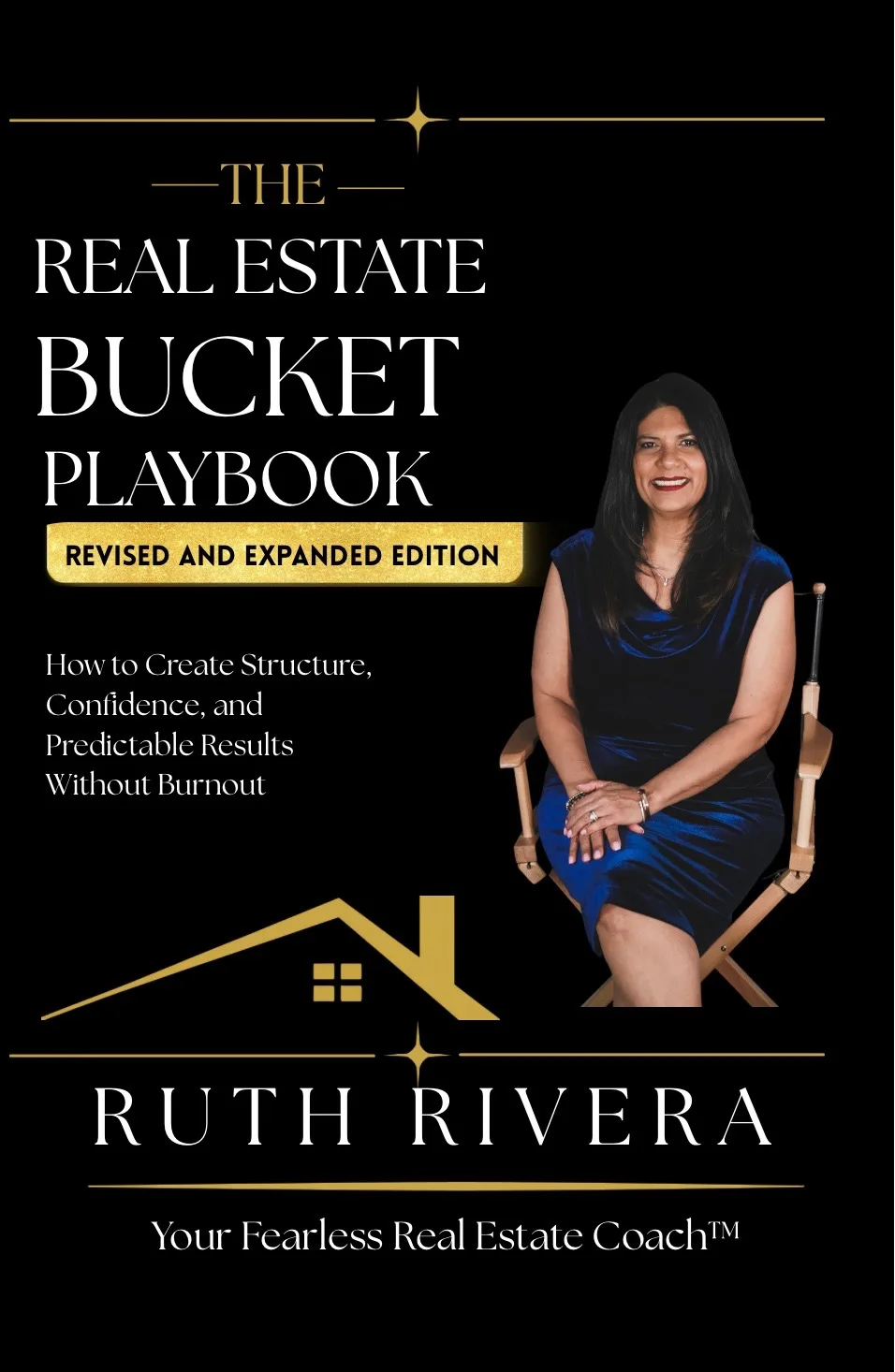 La edición en español, en rústica, de The Real Estate Bucket Playbook de Ruth Rivera