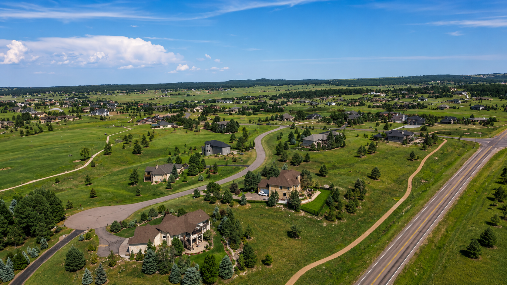 Latigo Trails neighborhood in Colorado Springs