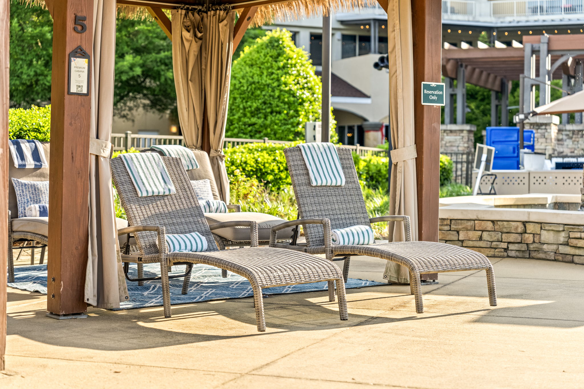 Covered patio