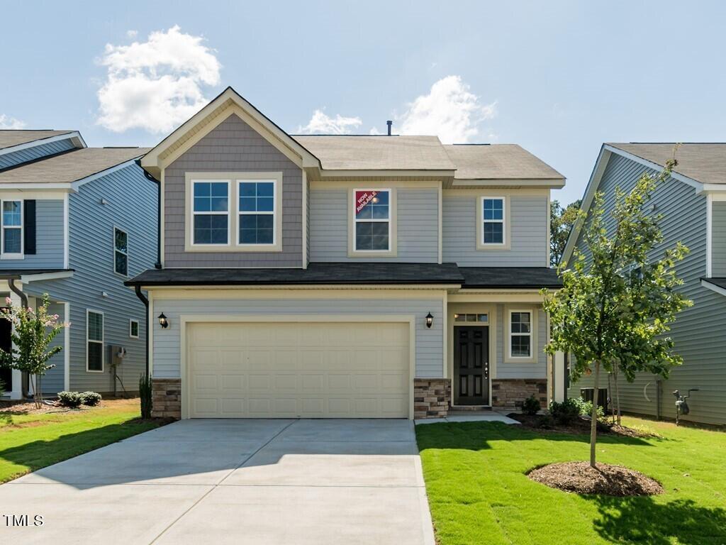House exterior in the Raleigh Triangle area, an example of what the median-priced home looks like
