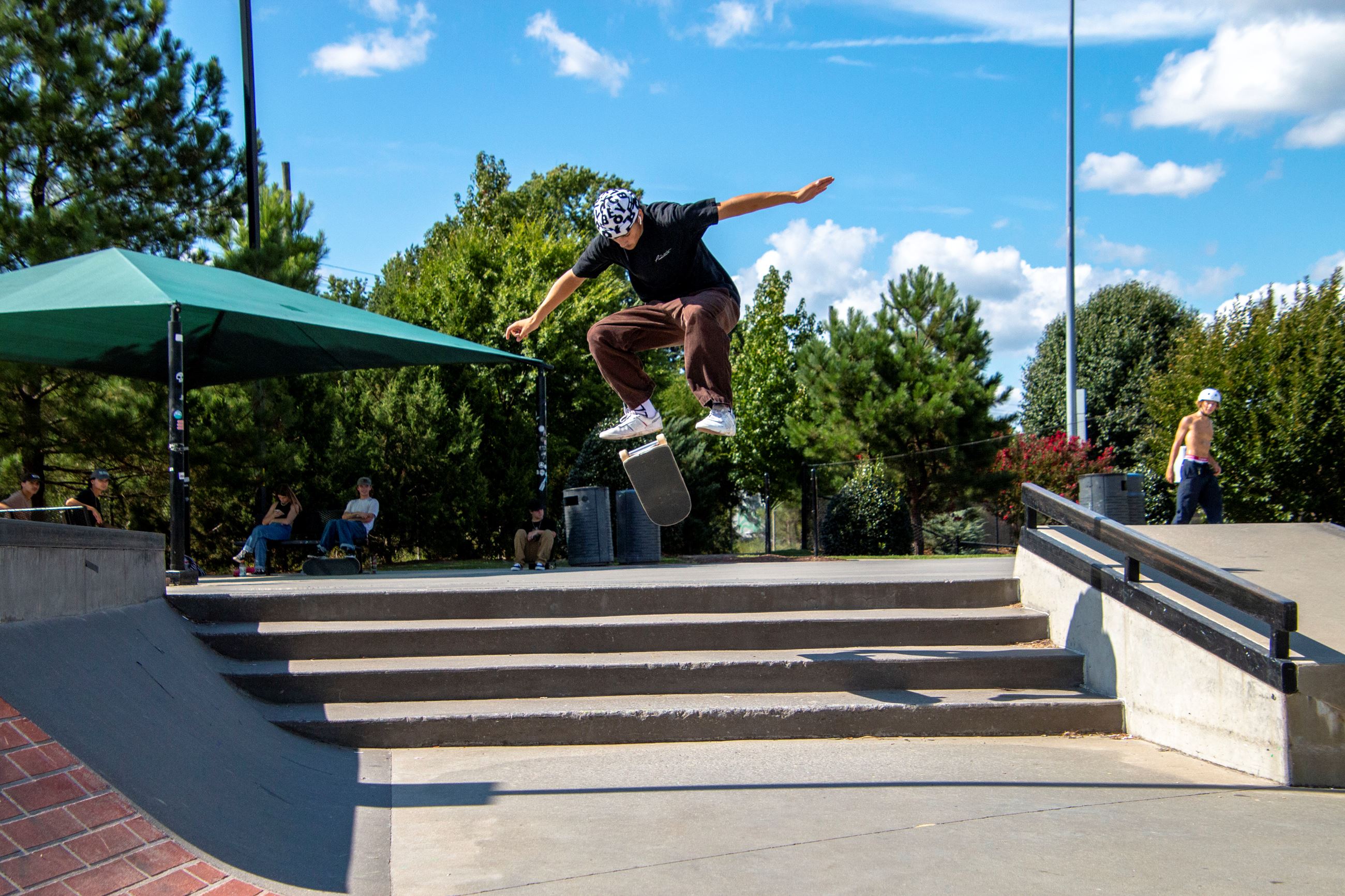 Rodgers Family Skate Plaza at Hunter Street Park near The Villages of Apex