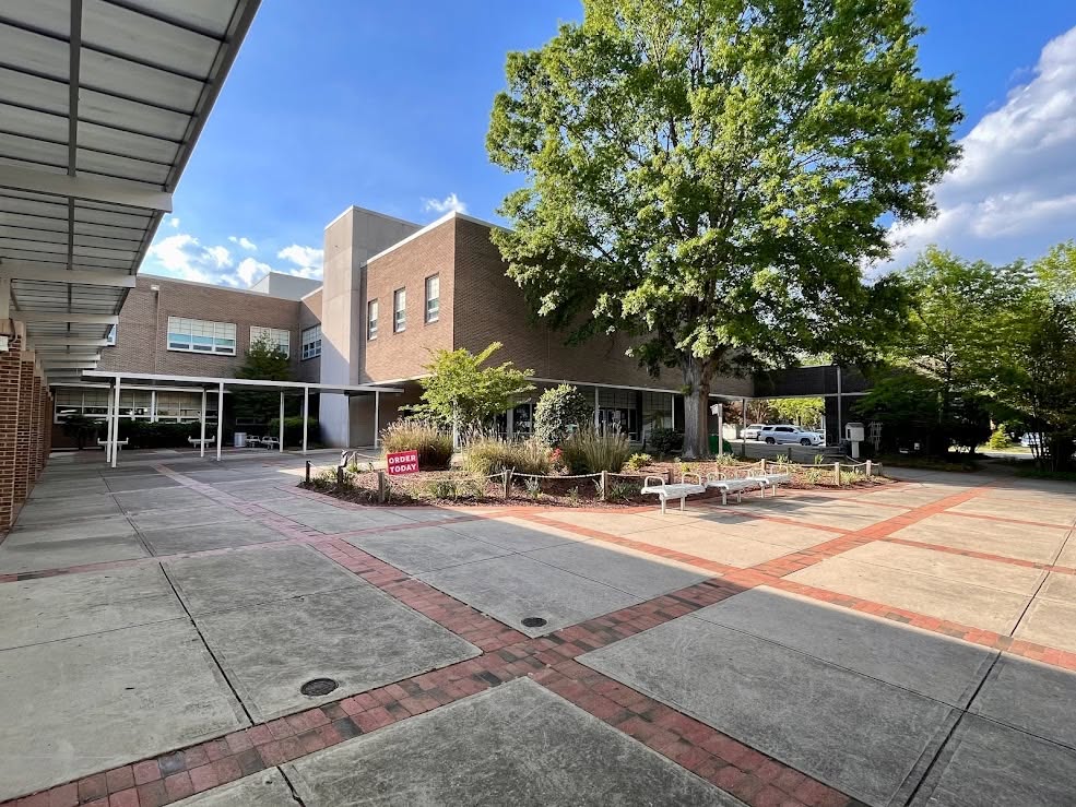 Apex Middle School, a Wake County middle school serving Scotts Mill, Apex NC