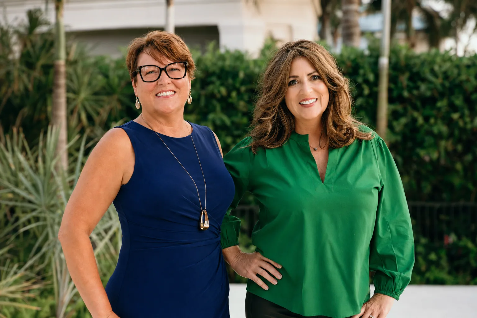 Larissa Locke and Stephanie Diehl co-hosting at the 1933 Cornwallis Pkwy open house