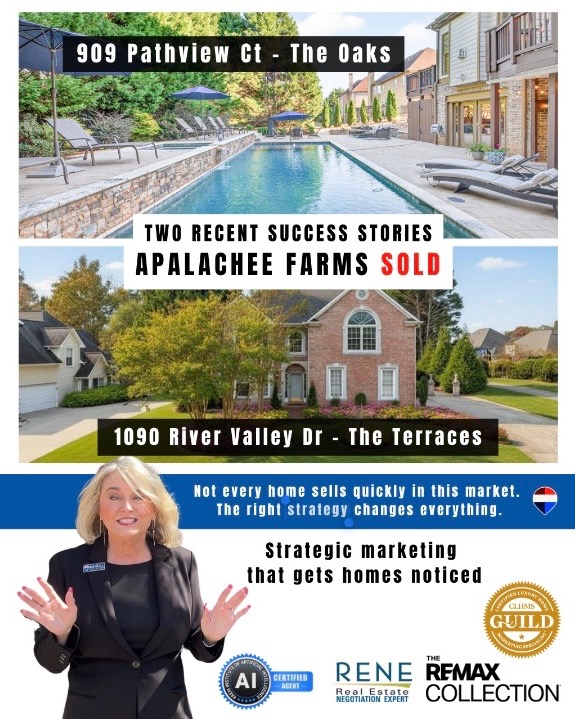 Lisa Harris marketing strategy and approach for selling luxury homes in Apalachee Farms