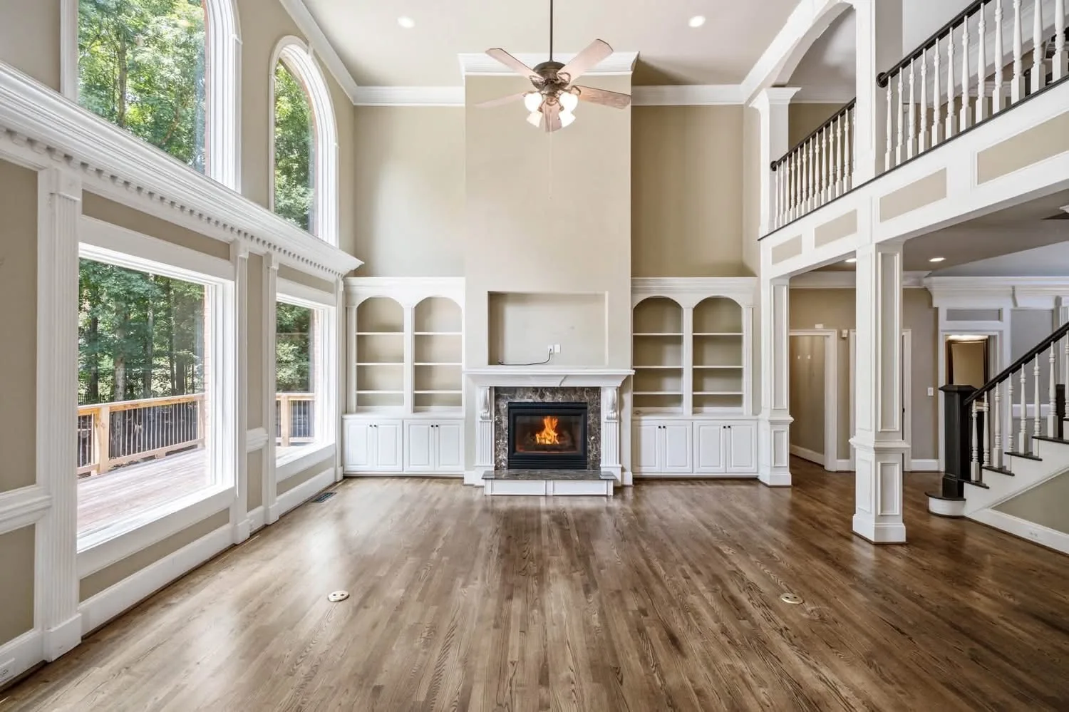 Interior living space at 2115 Tee Drive with open floor plan