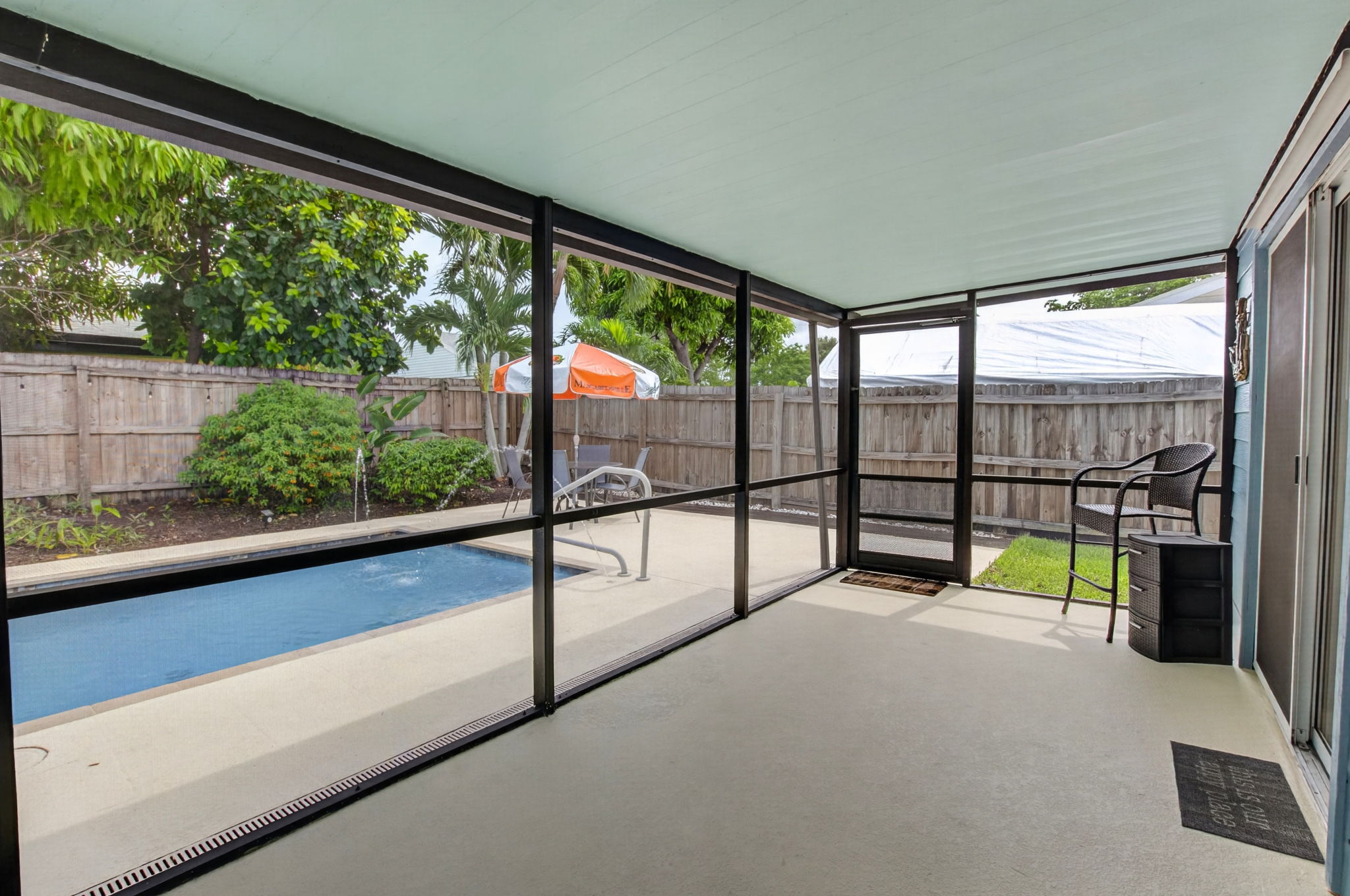 Interior view of the just listed Lake Worth home
