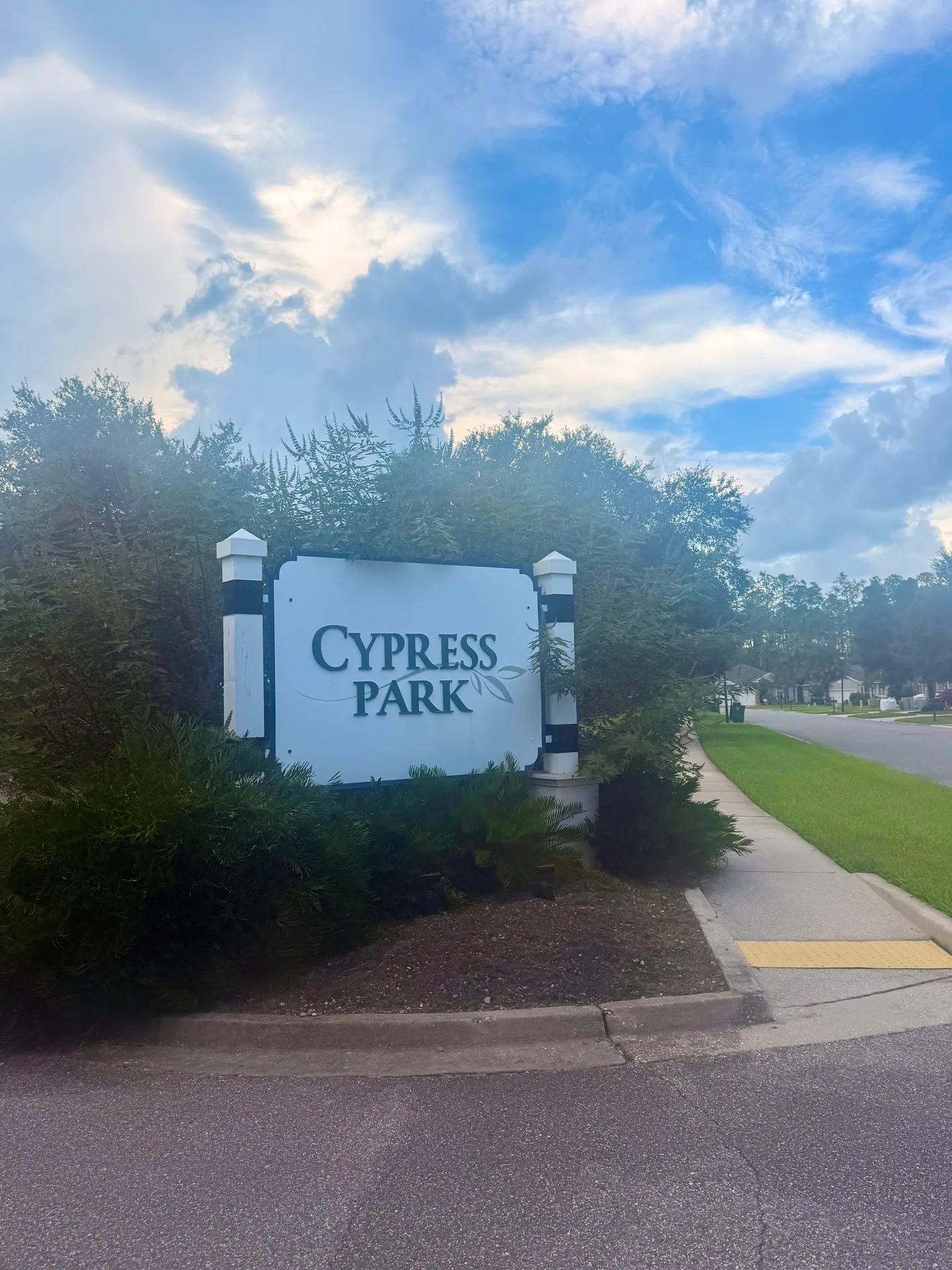 Mollie's real photo near Cypress Park in the Cypress Trails neighborhood of Nocatee, Florida