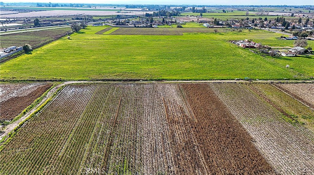 View across the property showing the agricultural lease area