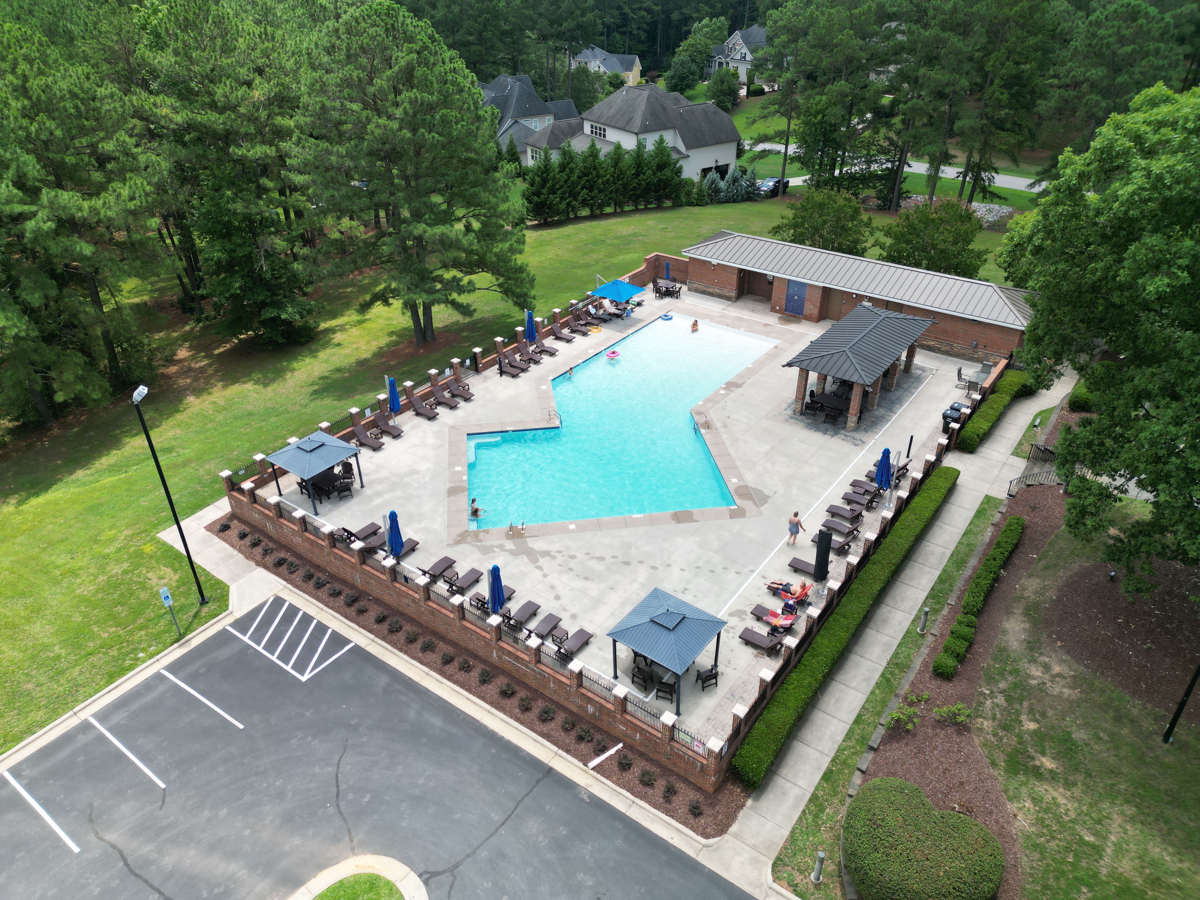 Aerial view of Portofino community