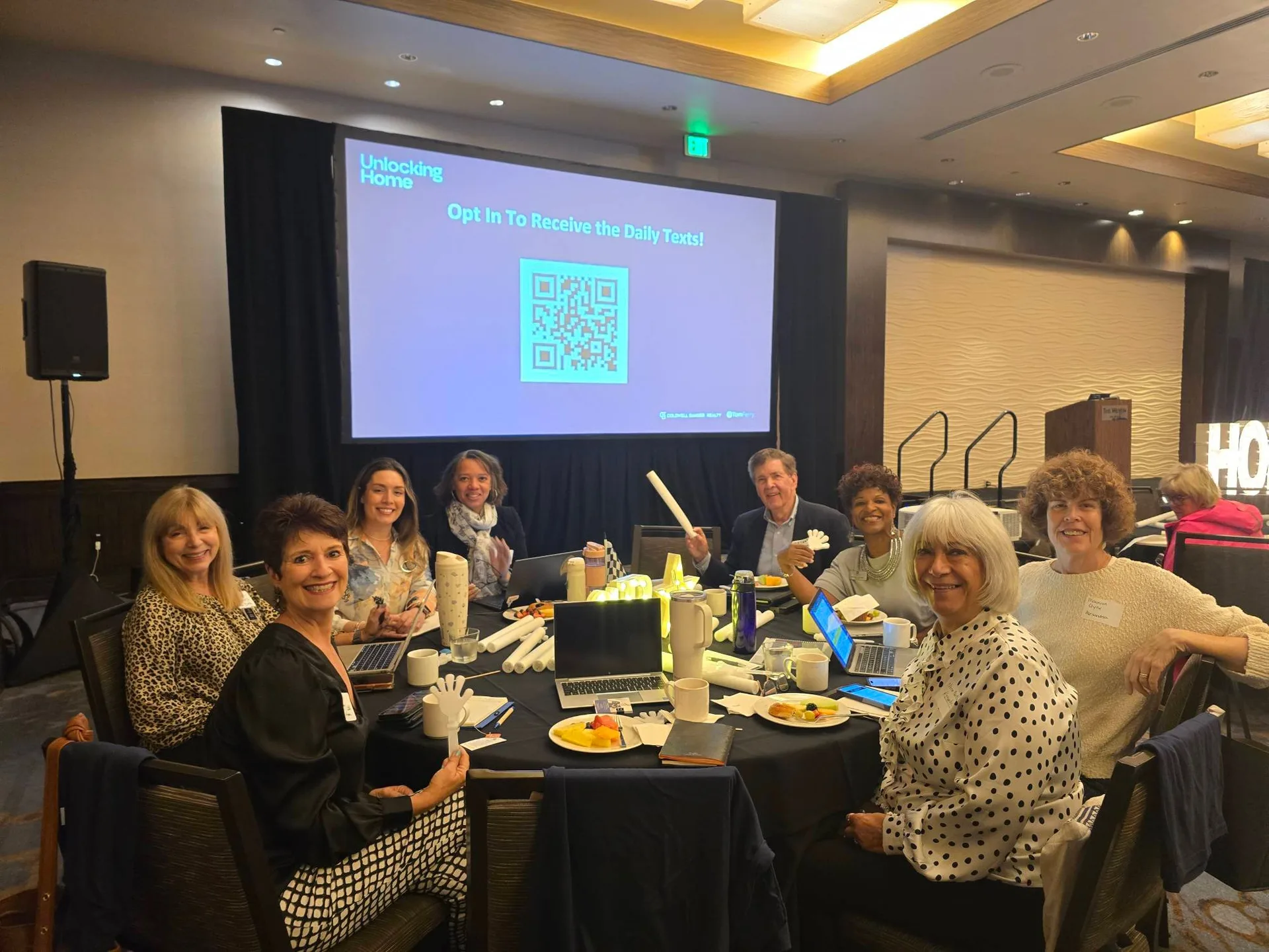 Photo from the Unlocking Home training with Coldwell Banker and Tom Ferry