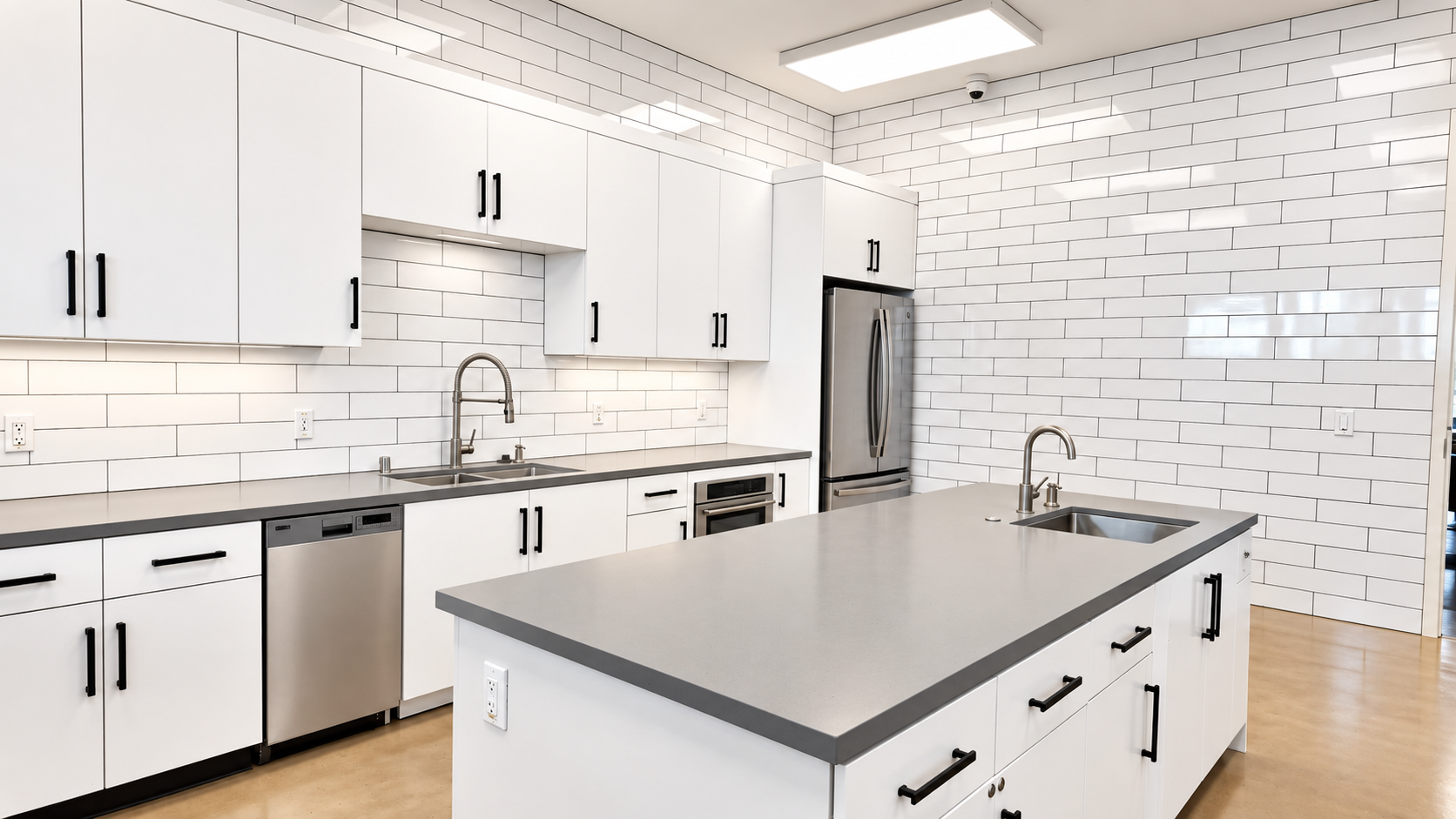 The clubhouse kitchen at Club Liberty, Summit at Liberty, Rio Vista
