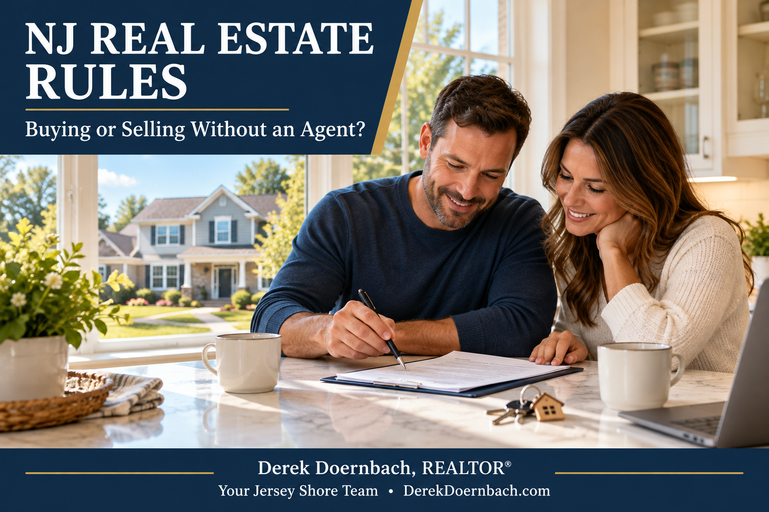 Buying or Selling a Home in New Jersey: Current Rules and the Pros and Cons of Going Without an Agent