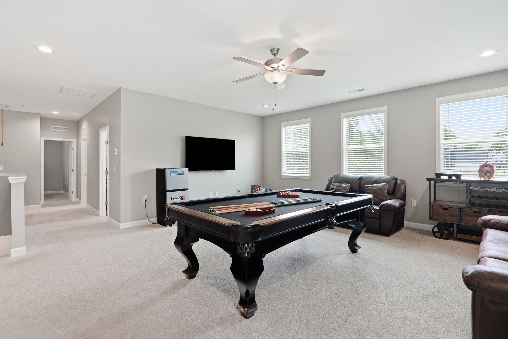 Interior view of a bedroom at 297 Bonaventure Drive