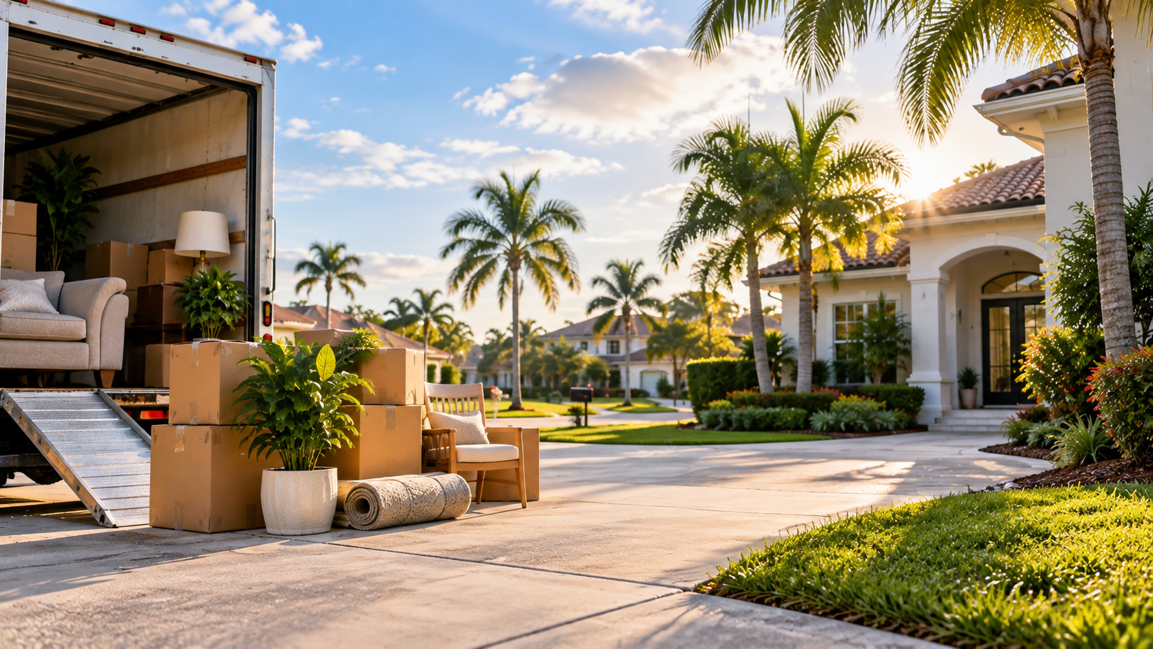 A spacious single-family home in Palm Beach County, the kind of larger home buyers look for when moving up