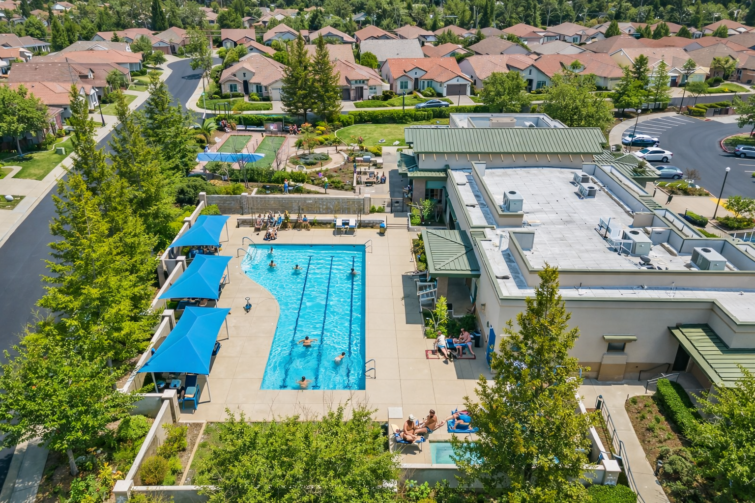 The Club at WestPark 55+ community in Roseville