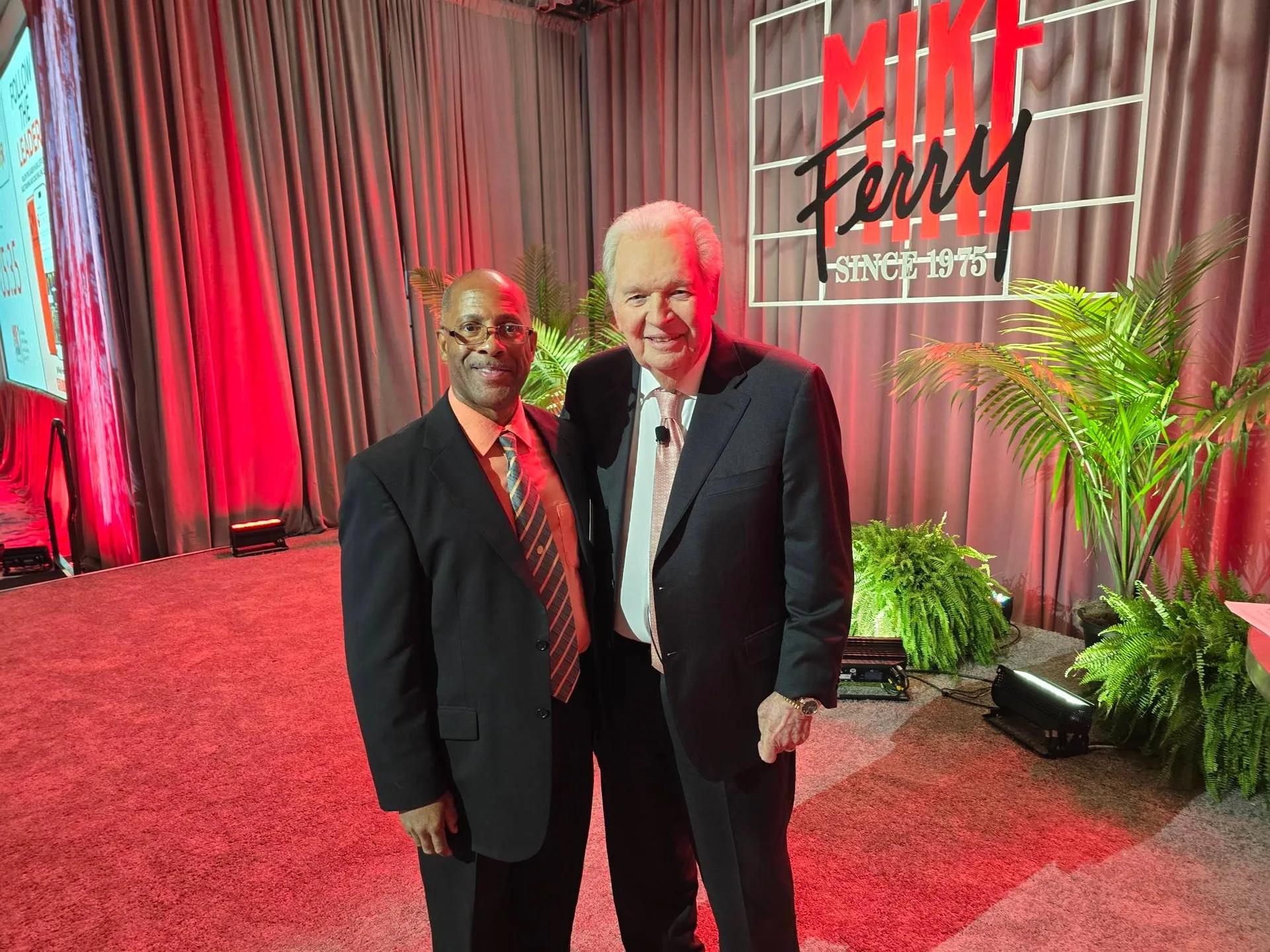 Photo with Mike Ferry at the Mike Ferry 2026 Superstar Retreat at The Diplomat Beach Resort in Hollywood, Florida
