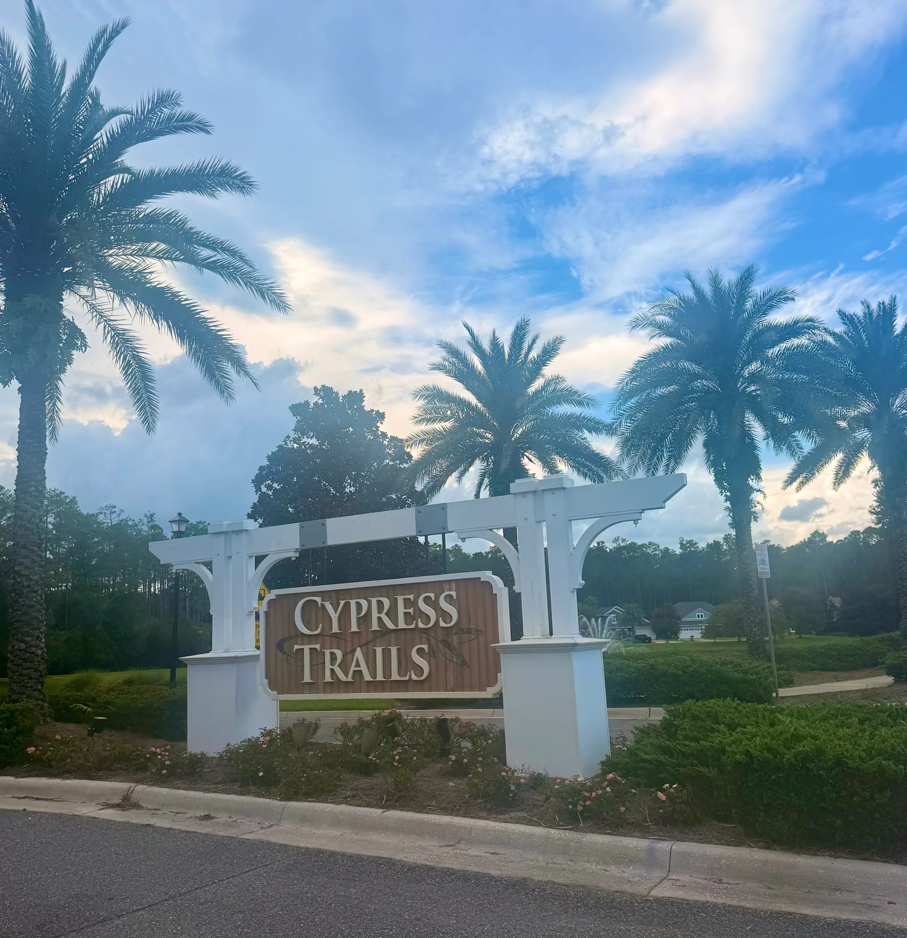 Mollie's real photo near Cypress Park in the Cypress Trails neighborhood of Nocatee, Florida