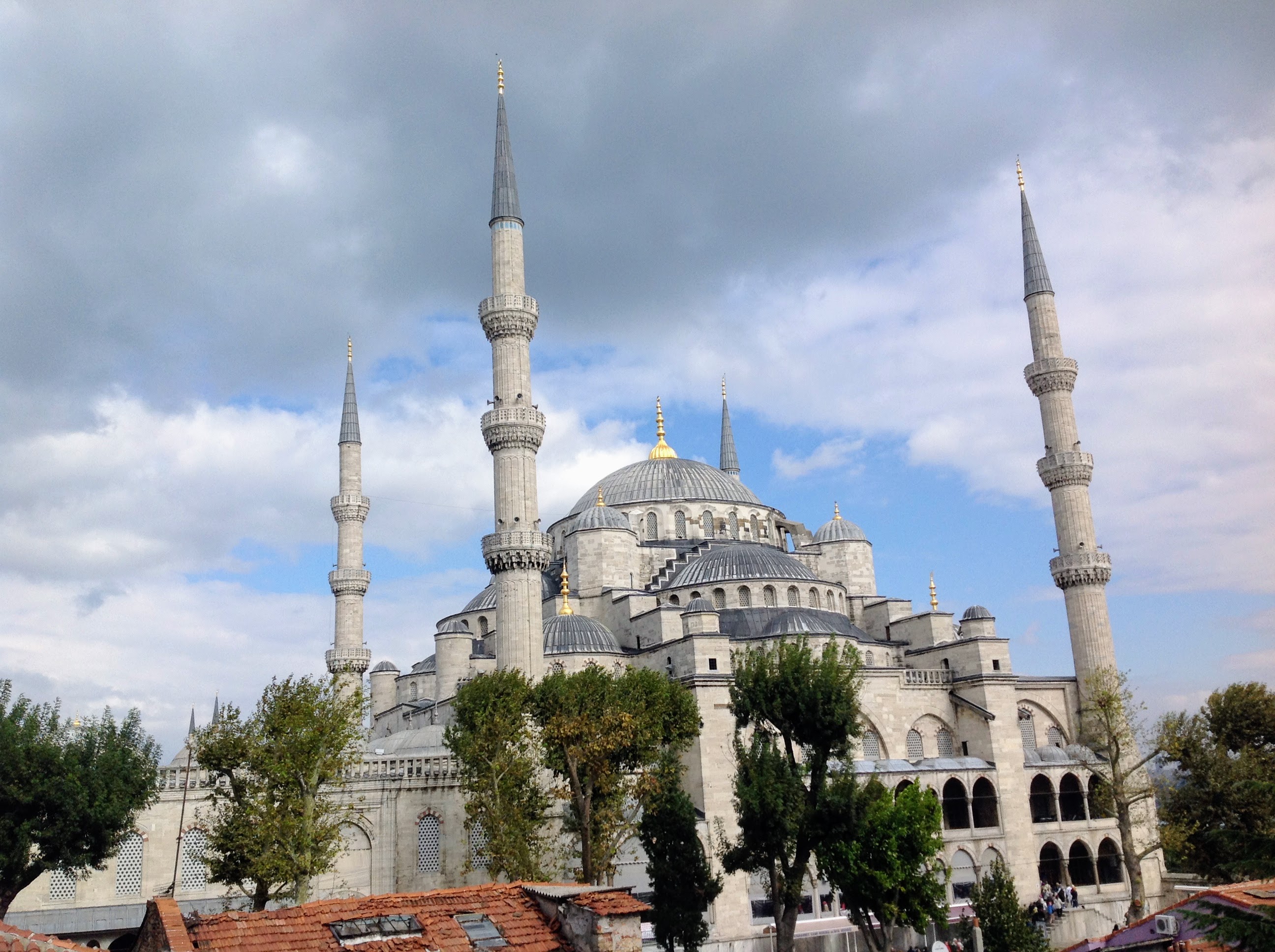 The Sultan Ahmed Mosque, the Blue Mosque, in Istanbul.