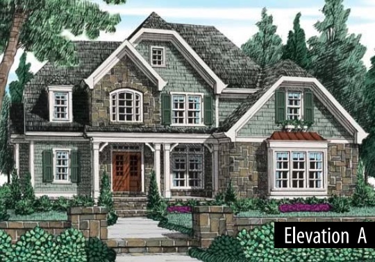 Shoal Creek 1.5-story home exterior