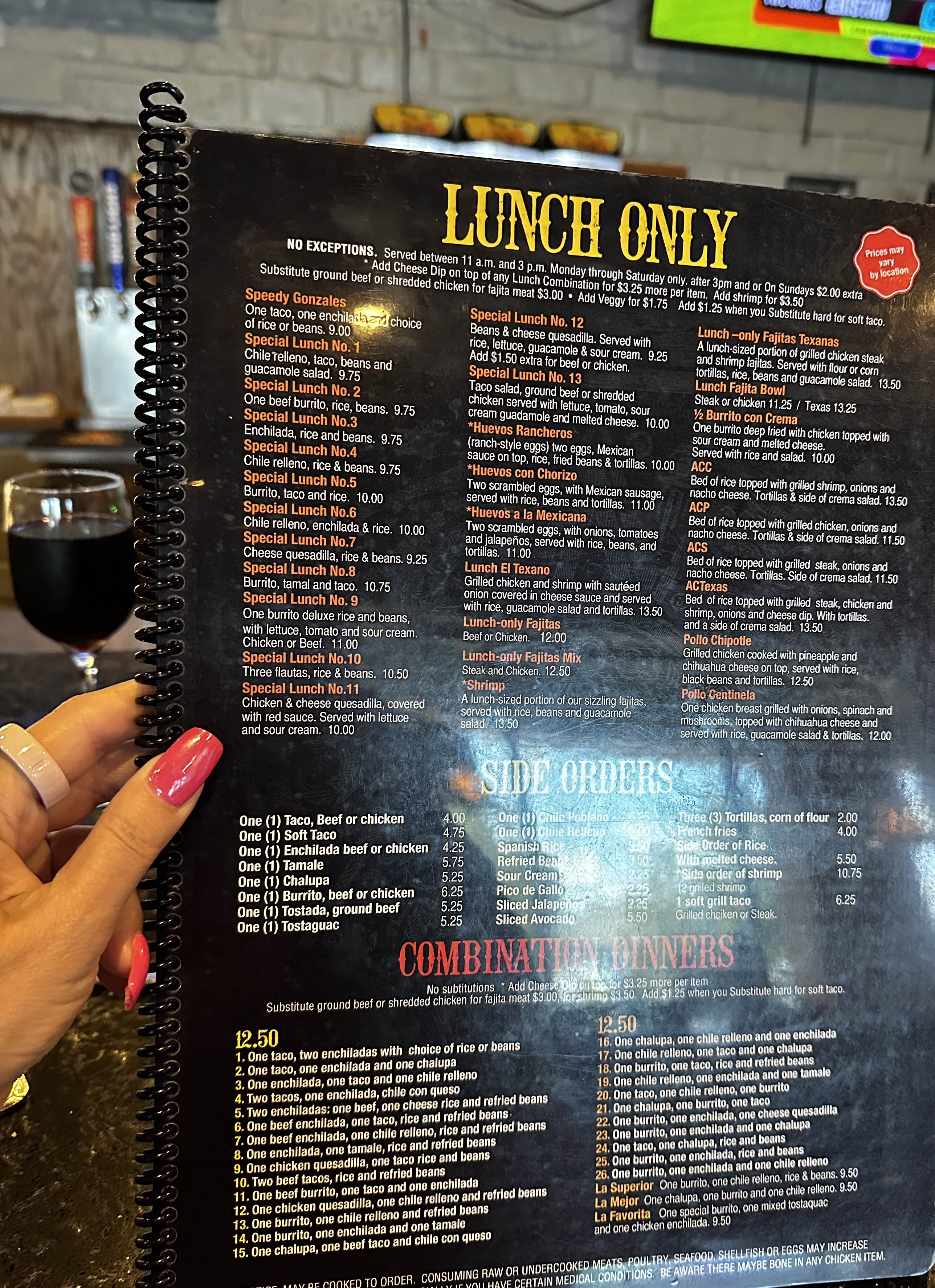 Fresh Mexican dishes served at El Centinela in Flowery Branch Georgia