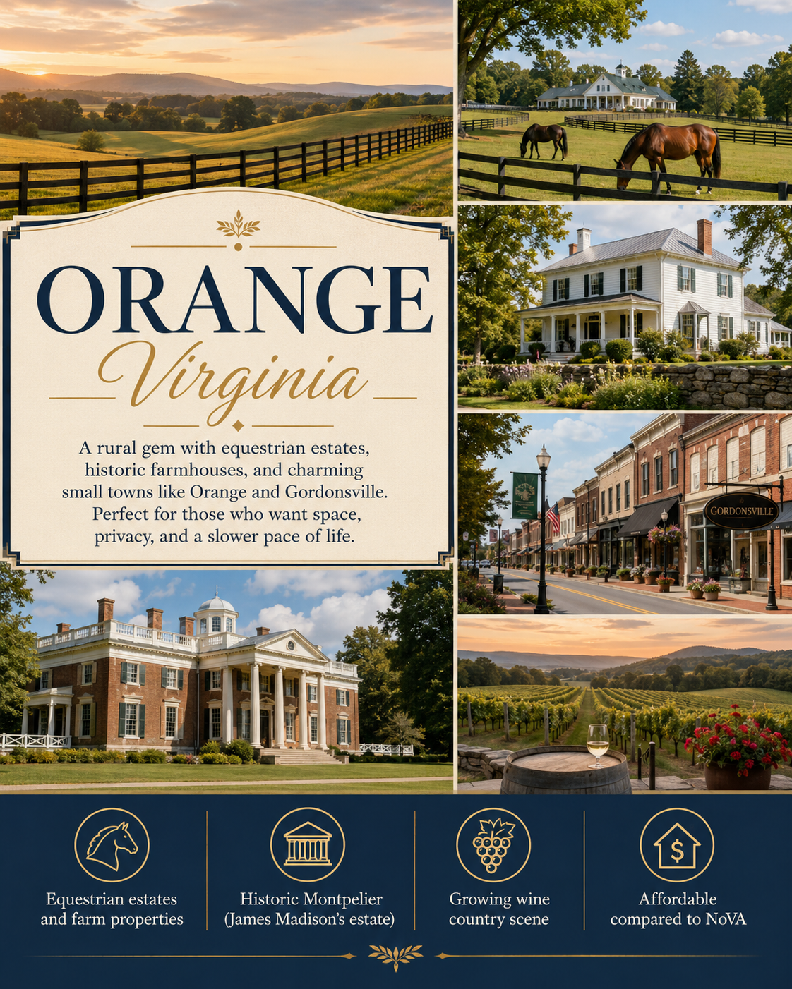 Barbara Jennings serves Orange Virginia real estate clients