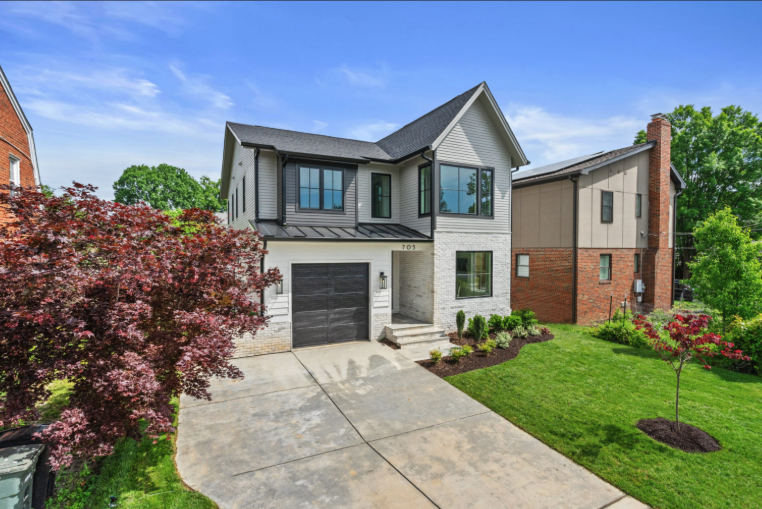 Residential neighborhood in South Arlington Virginia
