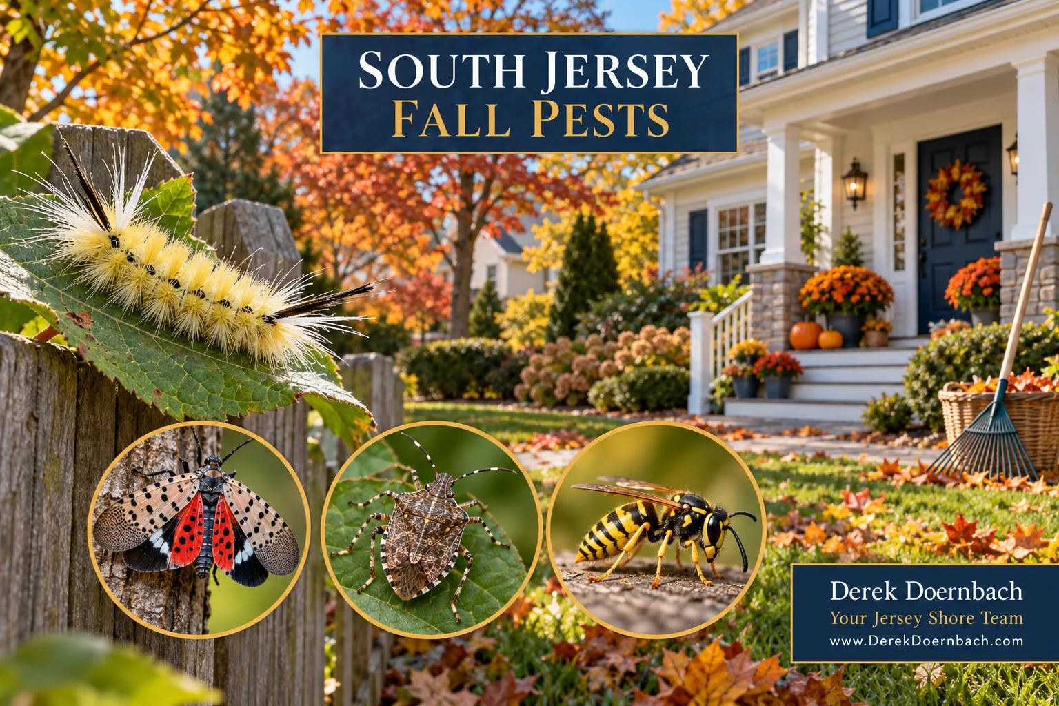 Fall Pests in South Jersey: What Homeowners Should Watch For