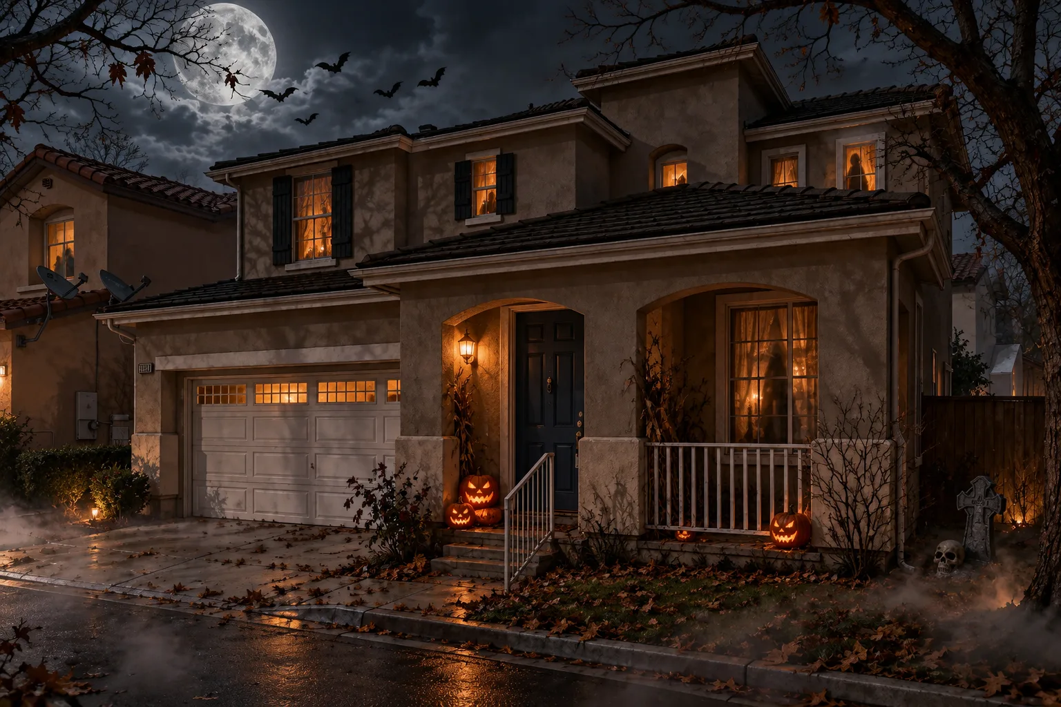 Halloween photo at the 28282 Cedar Ln home in Saugus, photo 1 of 10