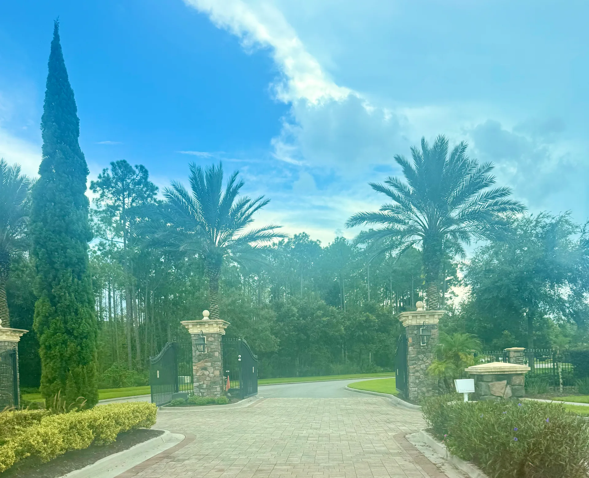 Mollie's real photo of the Villas at Nocatee neighborhood in Nocatee, Duval County side, Florida (IMG_4619)