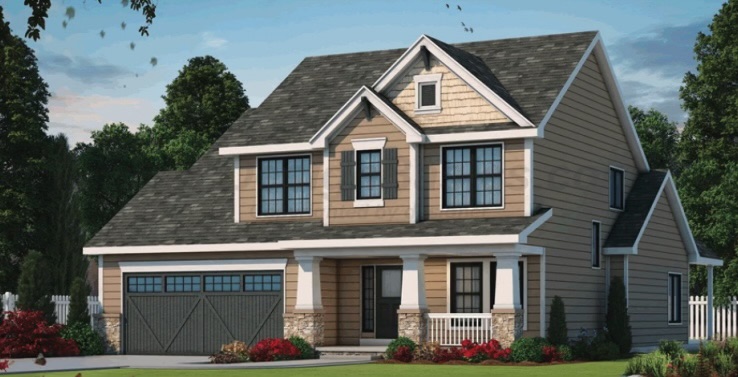 Hepbirn 1.5-story home exterior