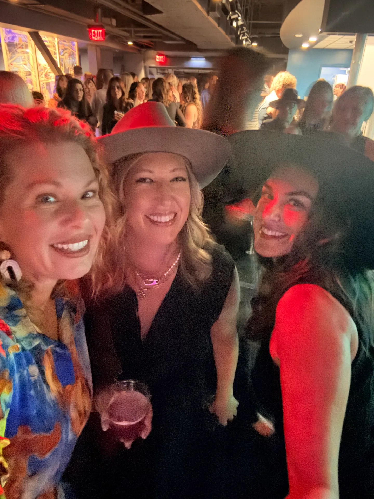 Agents at a networking event