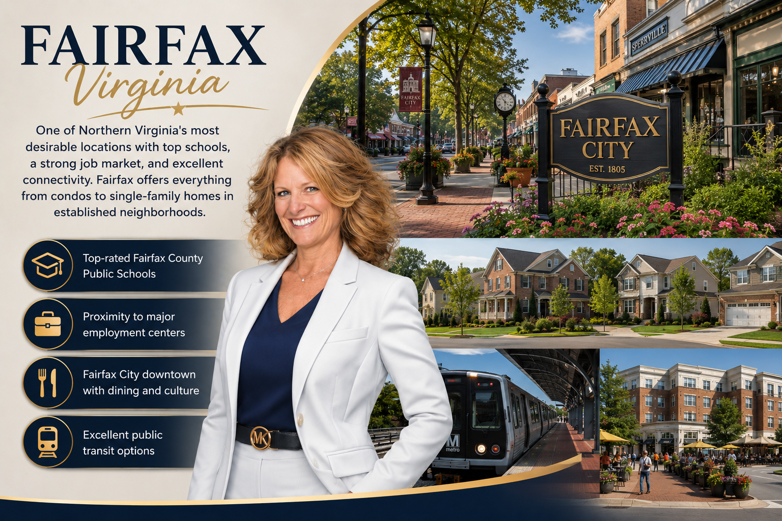 Barbara Jennings serves Fairfax Virginia real estate clients