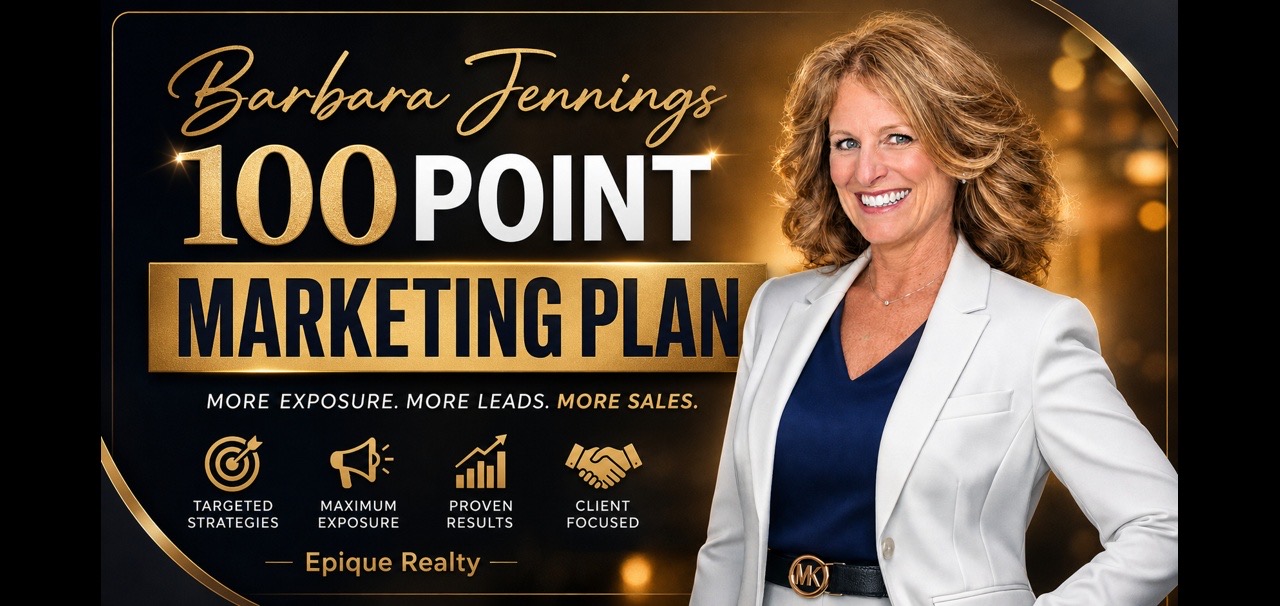 Barbara Jennings at a property photoshoot Fredericksburg VA marketing plan