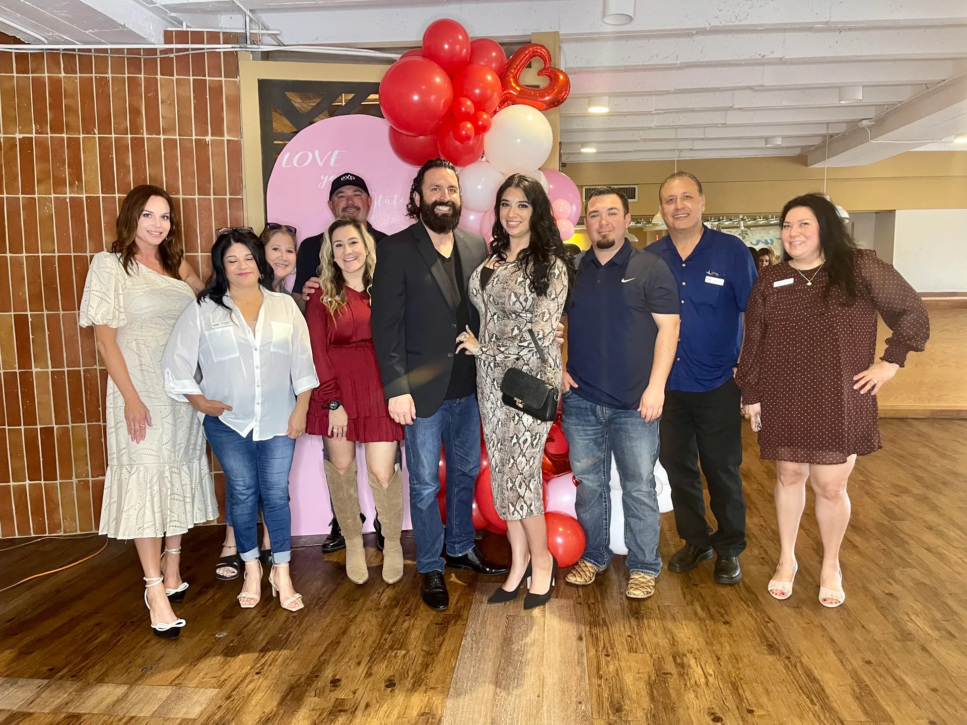 A photo from one of Emily's real estate events