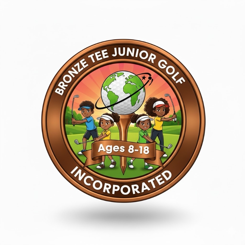 Bronze Tee Junior Golf Club logo