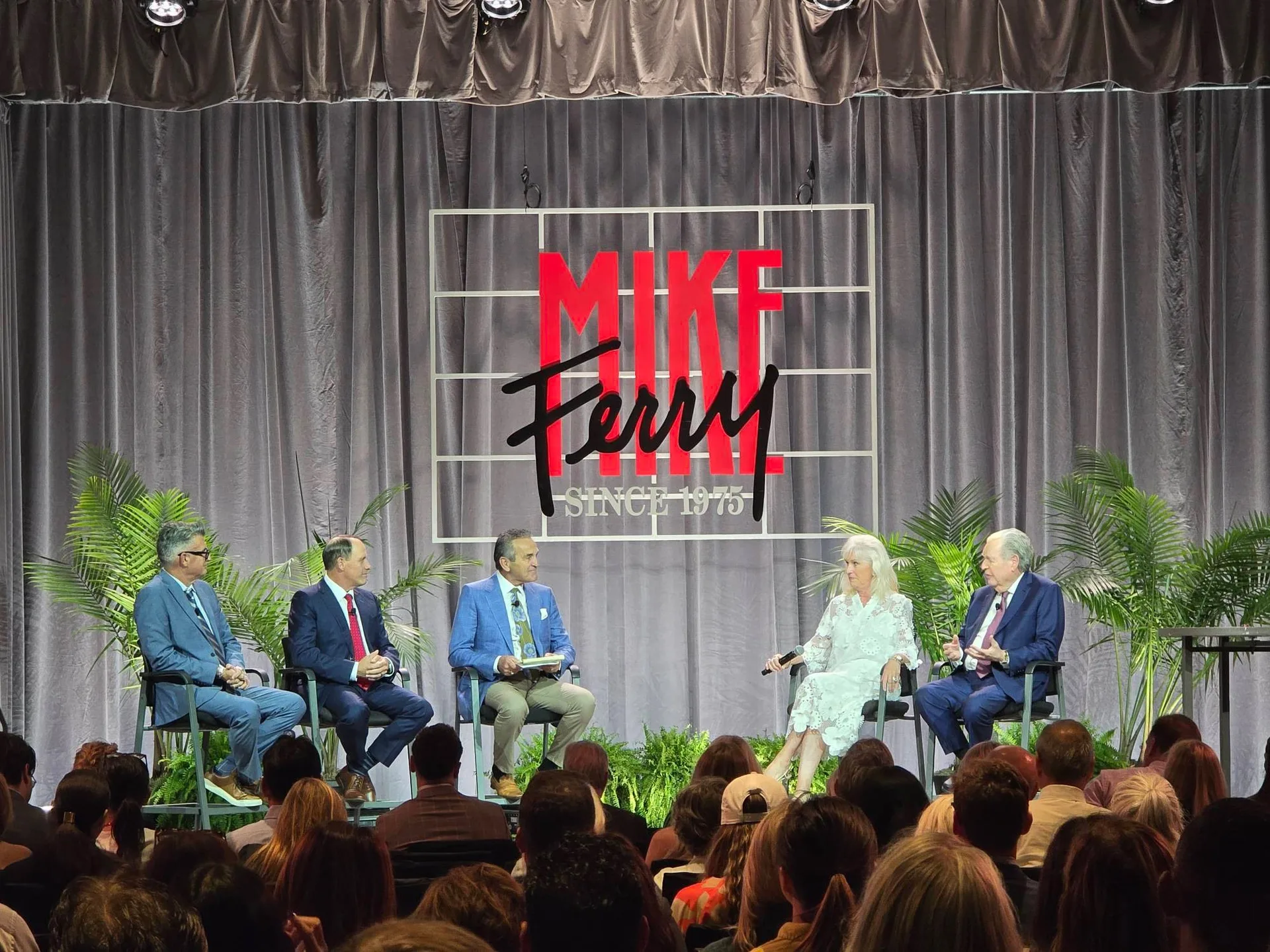 Panel with Mike Ferry at the Mike Ferry 2026 Superstar Retreat at The Diplomat Beach Resort in Hollywood, Florida