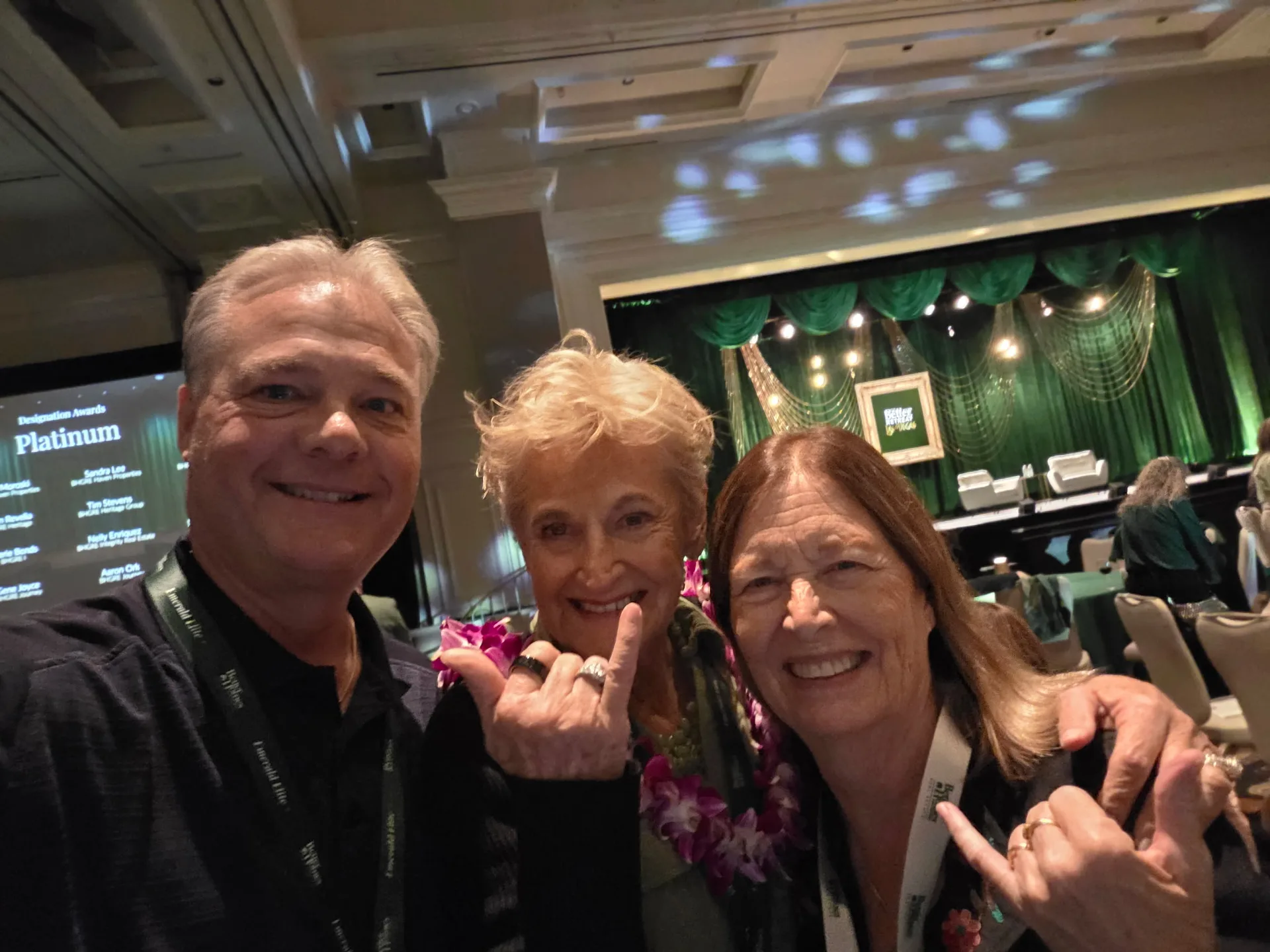 Attendees at the Designation Awards ceremony at the Better Homes and Gardens Real Estate retreat